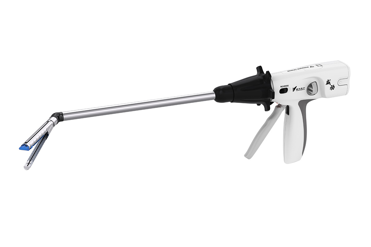 一次性腔鏡用直線型電動切割吻合器及釘倉組件